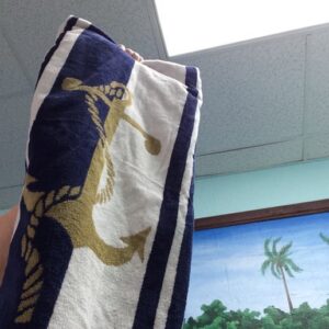 Anchor Beach Towel