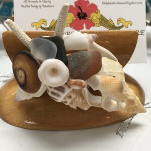 Seashell Business Card Holder