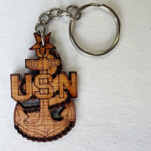 Wooden SCPO keychain