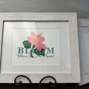 Framed Modern Rosie Print - Bloom