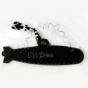 Submarine Hang Tag, USS Illinois