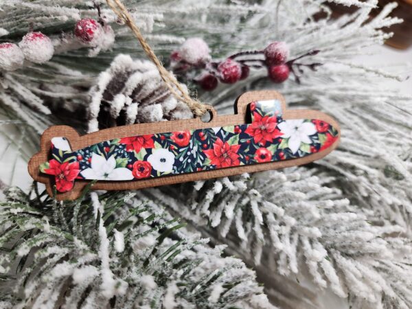 Floral Submarine Ornament