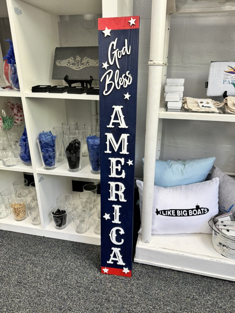 Porch Sign - God Bless America