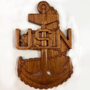 USN Chief Wood Sign - CPO