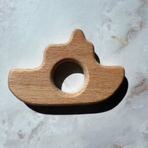 Wooden Teether - boat