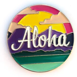 Modern Rosie "Aloha" Enamel Pin