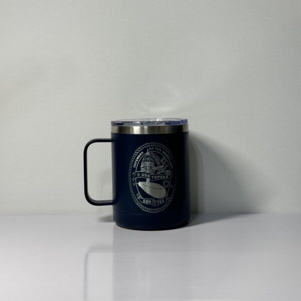 12oz Insulated Coffee Mug - USS Topeka (SSN-754)