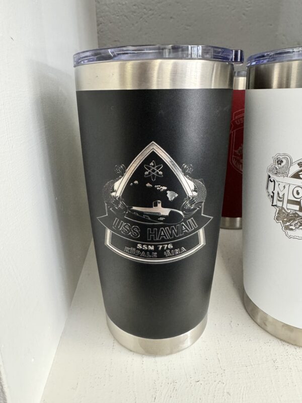 20oz Coffee Tumbler - USS Hawaii