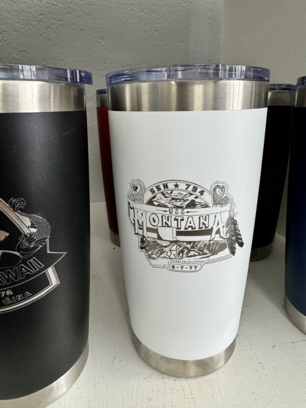 20oz Coffee Tumbler - USS Montana