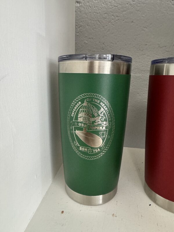 20oz Coffee Tumbler - USS Topeka