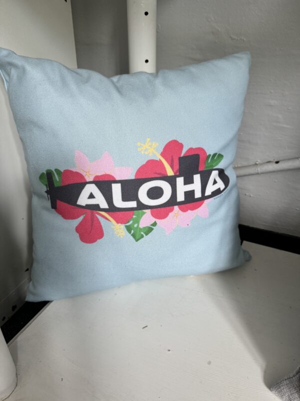 Modern Rosie Throw Pillow - Aloha