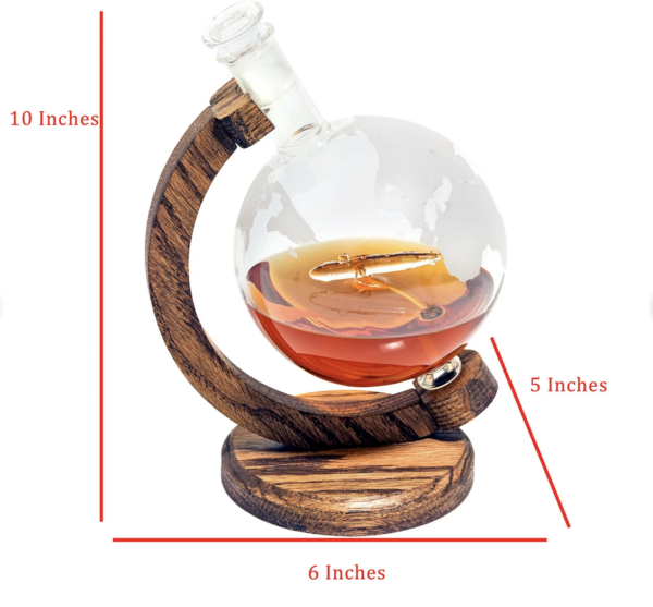 Globe Submarine Decanter - Image 3