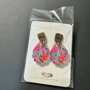 Submarine Floral Earrings