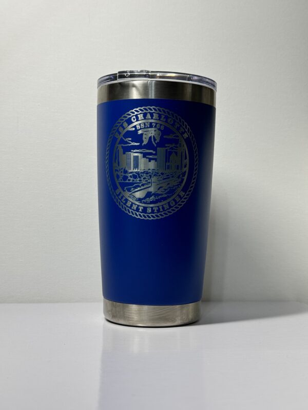 20oz Insulated Coffee Tumbler - USS Charlotte (SSN-766)