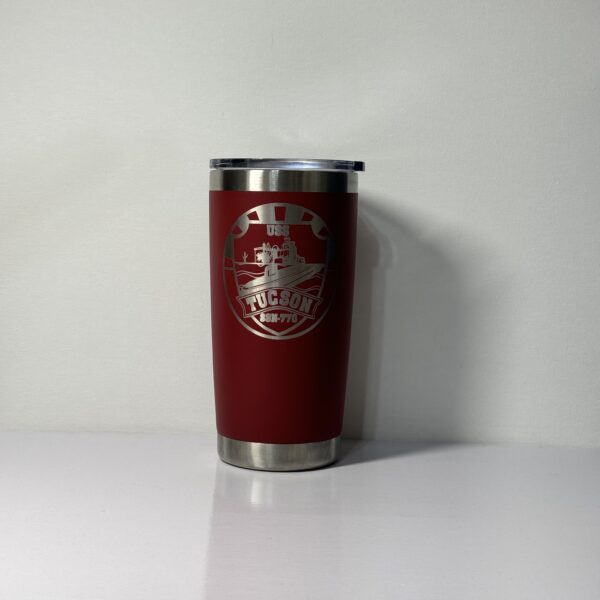 20oz Insulated Coffee Tumbler - USS Tucson (SSN-770)