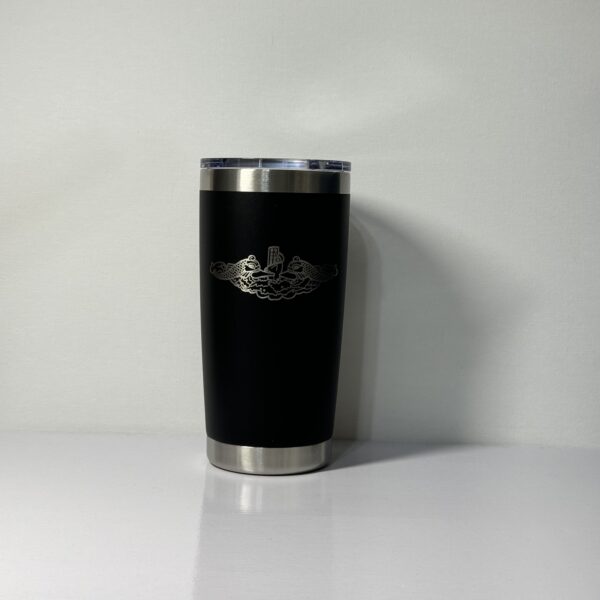 20oz Insulated Coffee Tumbler - dolphins