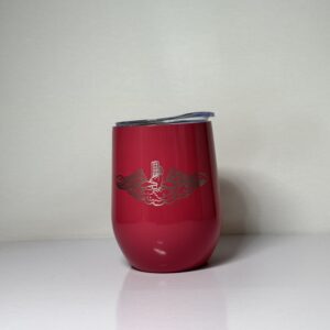 9oz Insulated Wine Tumbler w: dolphins