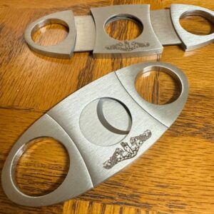 Metal Cigar Cutter with dolphins