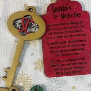 Santa's Magic Key Ornament (HOLIDAY)