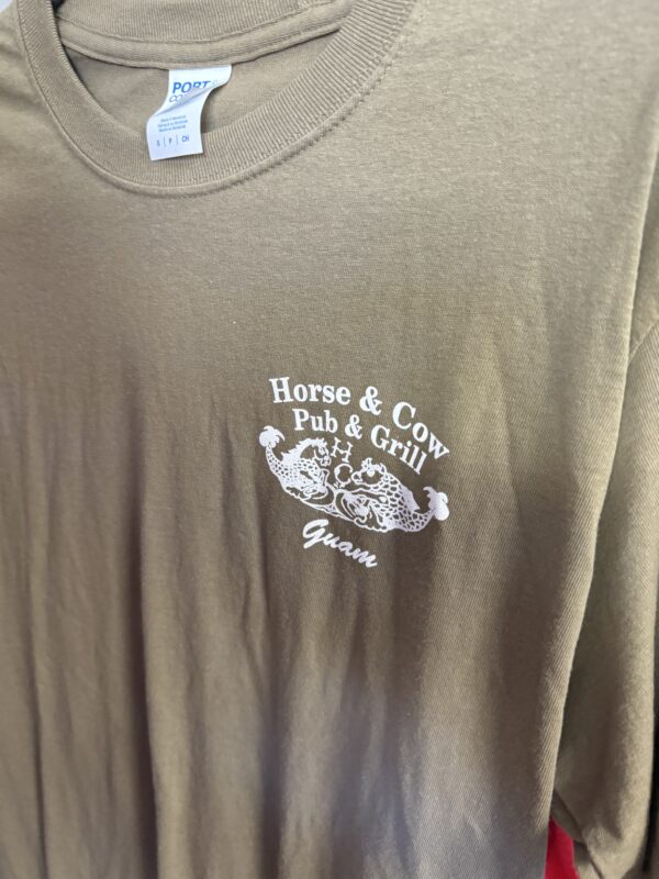 GUAM Horse & Cow Pub & Grill T-Shirt - Image 4