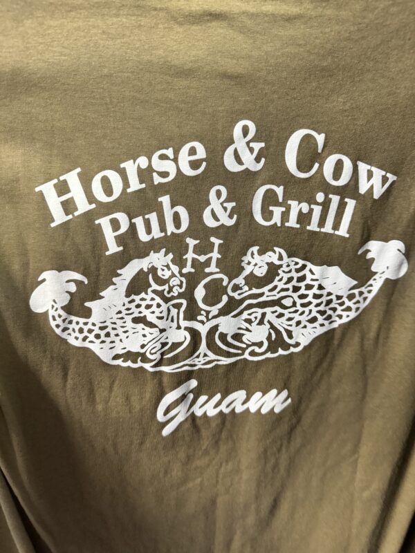 GUAM Horse & Cow Pub & Grill T-Shirt - Image 3