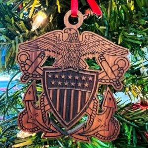 Koa Wood Ornament - Eagle