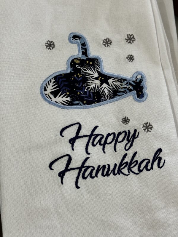 Sub Kitchen Towel - Happy Haunukkah