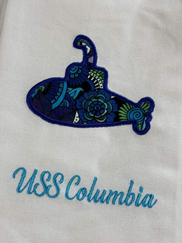 Sub Kitchen Towel - USS Columbia