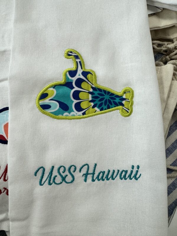 Sub Kitchen Towel - USS Hawaii