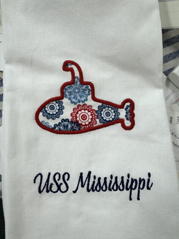 Sub Kitchen Towel - USS Mississippi