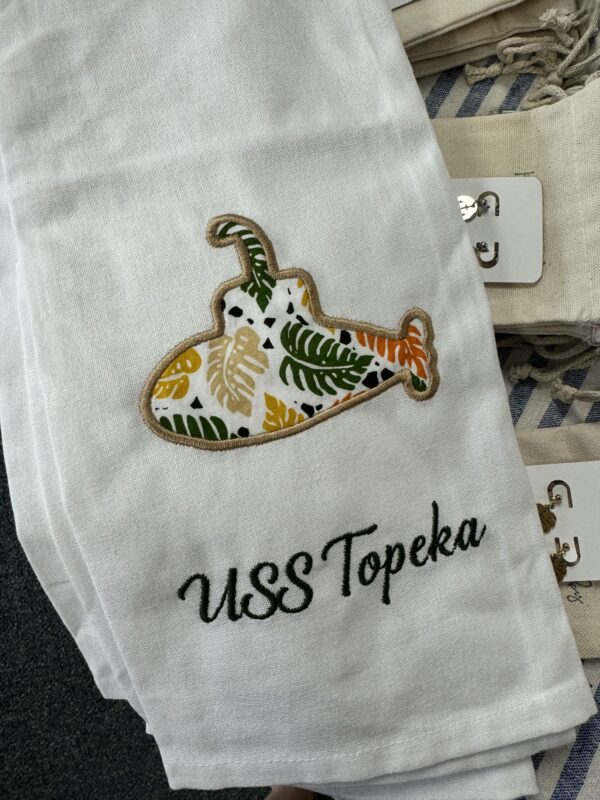 Sub Kitchen Towel - USS Topeka