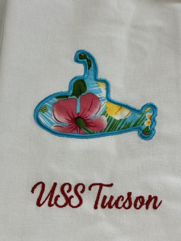 Sub Kitchen Towel - USS Tucson