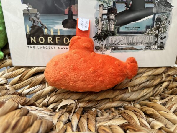 Sub Stuffie (SMALL) - orange