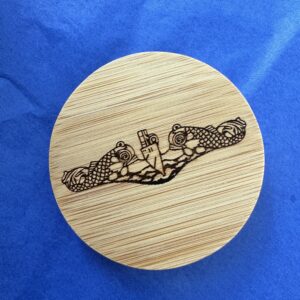 Wood Bottle Opener with Engraving - Dolphins