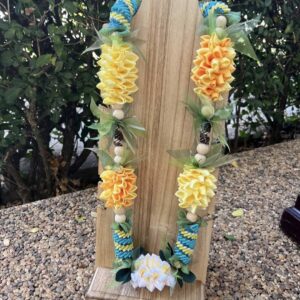 Large Handmade Ribbon Lei