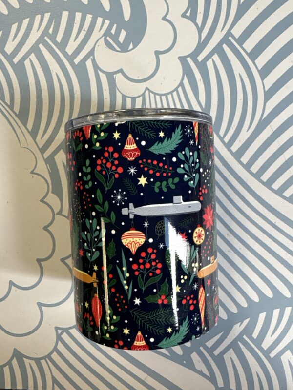 0522 - Modern Rosie 10oz Holiday Tumbler