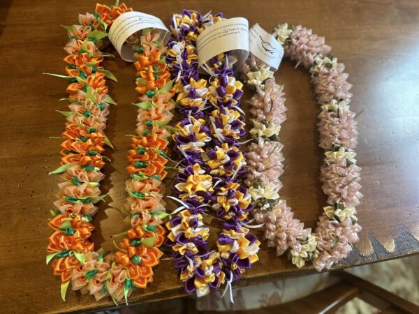 Large Handmade Ribbon Lei