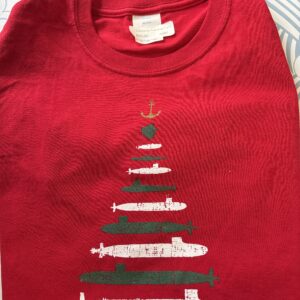 Kid's Sub Tree T-shirt - Navy - Youth XS