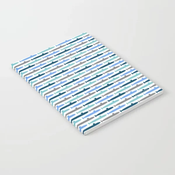 Modern Rosie Submarine Blues Notebook