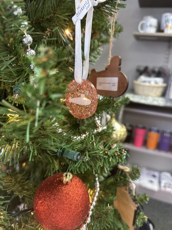 The Sisterly Shop Resin Circle Ornament - Image 3