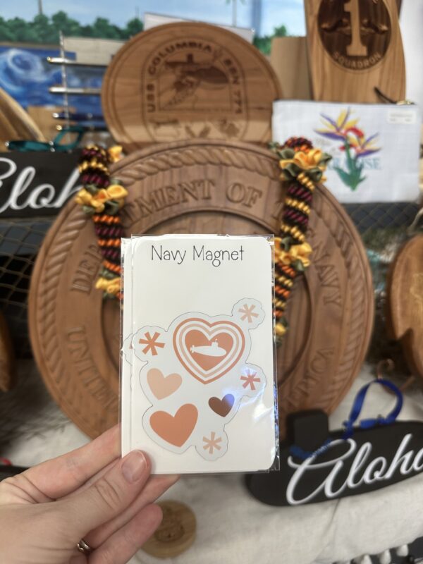 The Sisterly Shop Submarine Heart Magnet