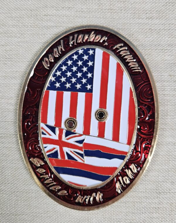 Pearl Harbor Pineapple Fleet Challenge Coin - Image 3