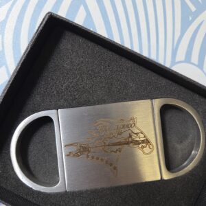 Engraved Metal Cigar Cutter