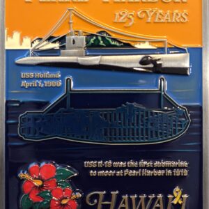 Pearl Harbor 125 Years Challenge Coin