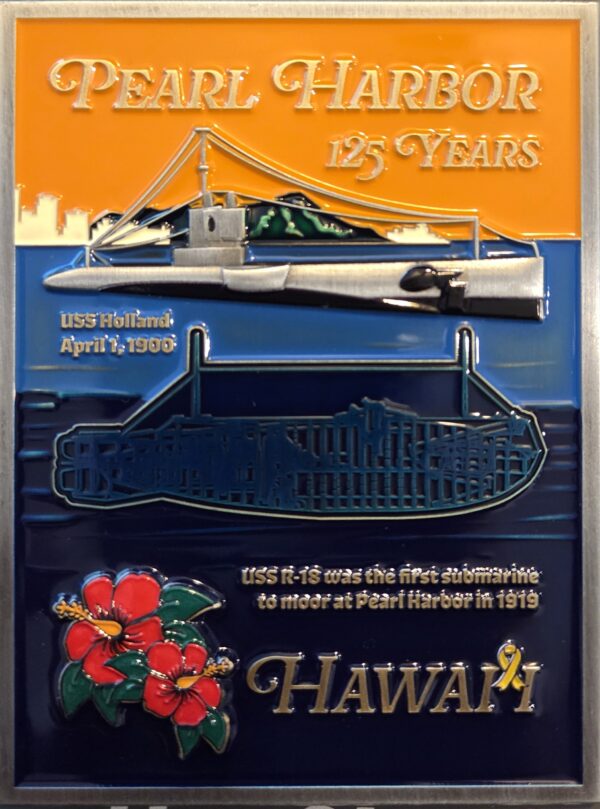 Pearl Harbor 125 Years Challenge Coin
