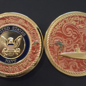 Submarine Spouse Appreciation Challenge Coin