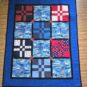 Navy Themed Quilt