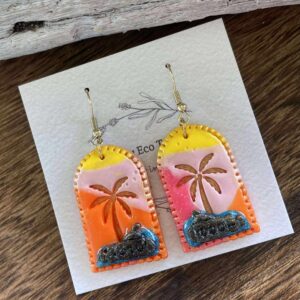 Tiny Eco Toes - Dangle Earrings