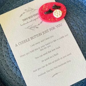 Tiny Eco Toes Handmade Shop - Cuddle Button
