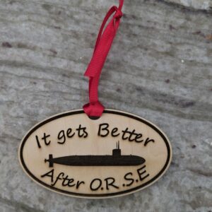 Sub Nautical Maps Oval Ornaments